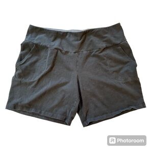 Tummy Control Shorts with Pockets - Women with Control - Black - 2X